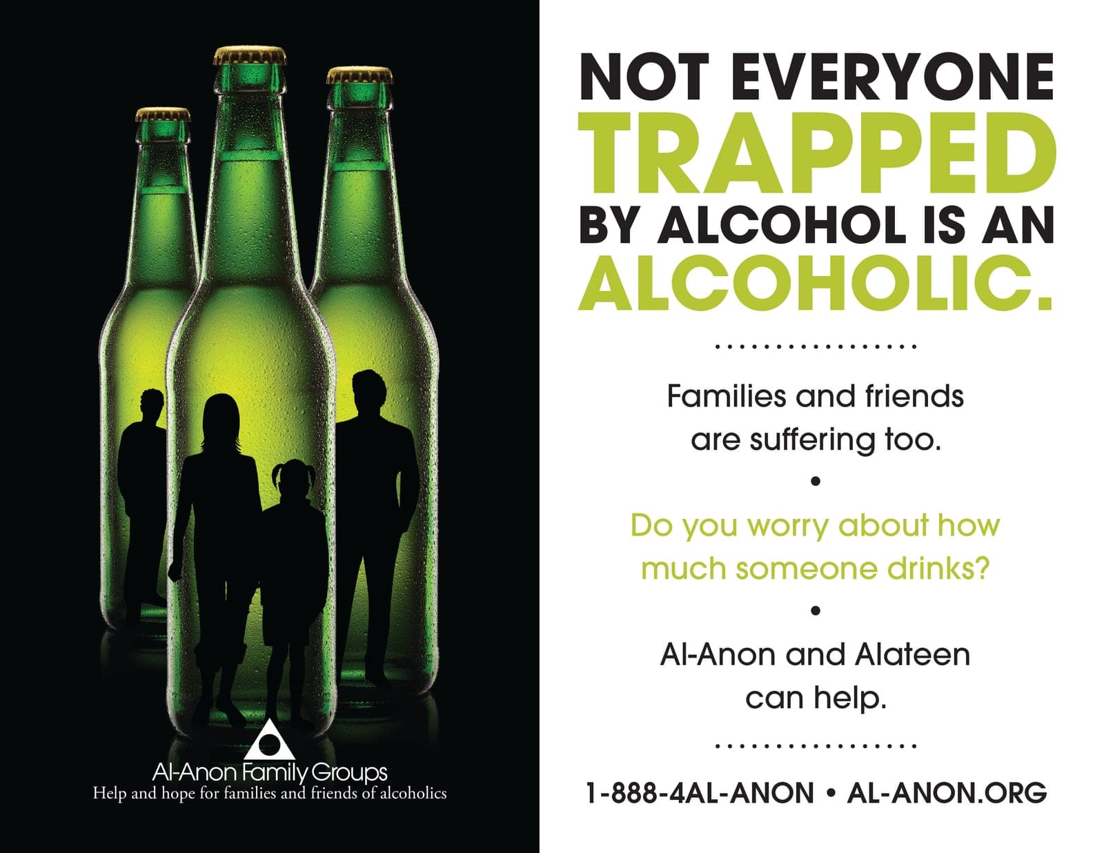 Al-Anon Family Groups public outreach poster